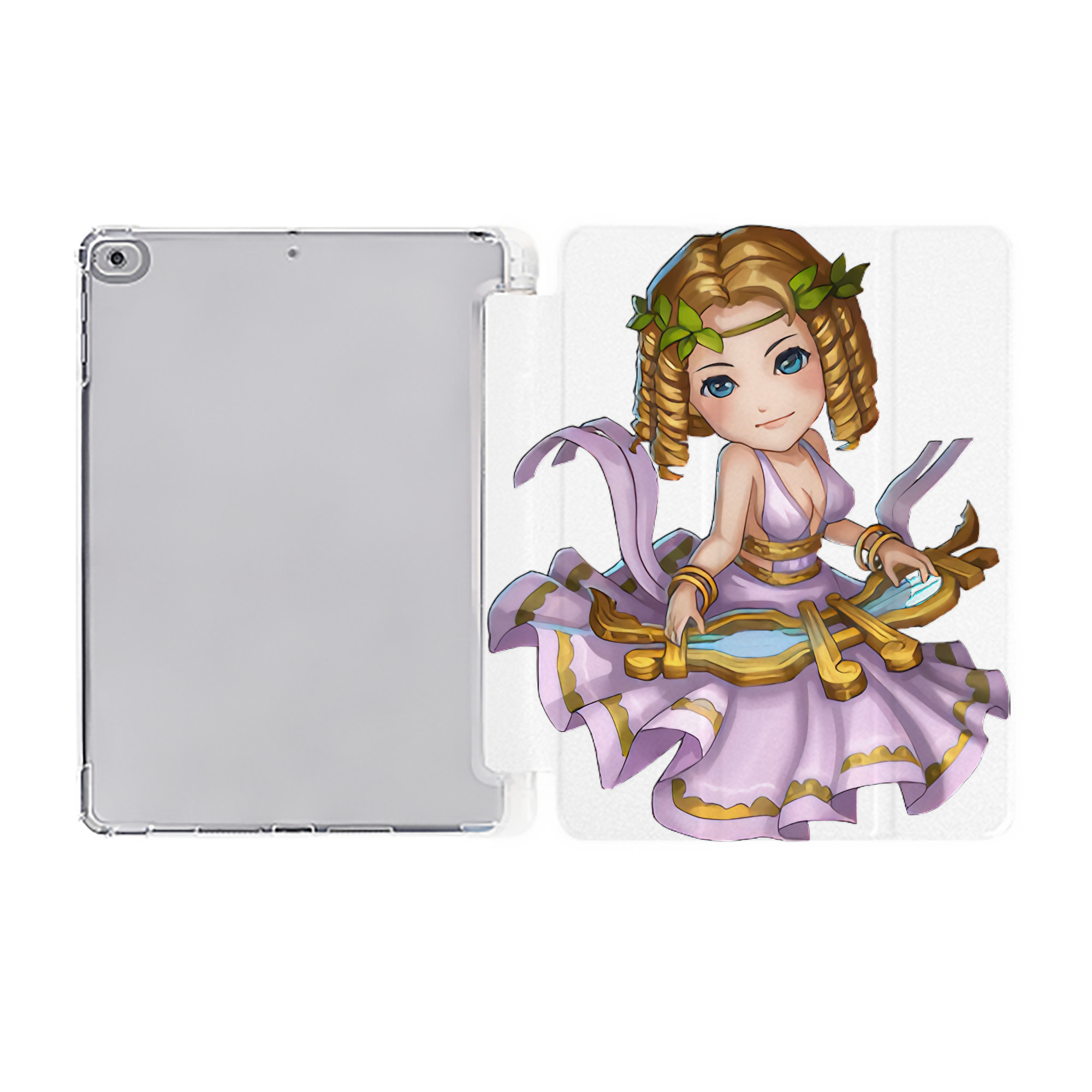 （画像用） リーグ・オブ・レジェンド League of Legends LOL IPad ケース ペン収納付き 三つ折りスタンド PUレザー×シリコン 対応機種9.5/10.5/10.9インチ